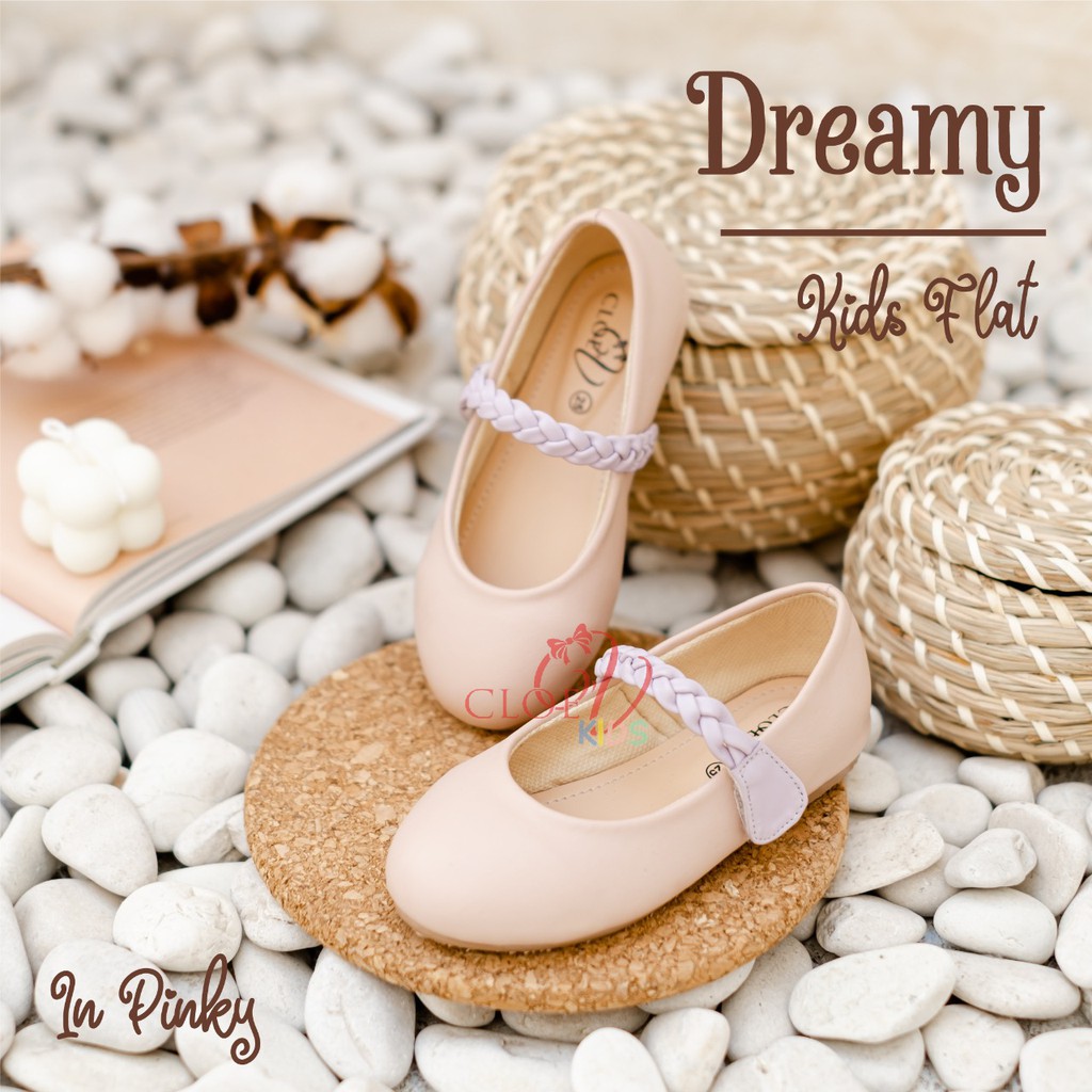 CLOEVKIDS - Dreamy Size 22-35 Sepatu Flatshoes Ballet Anak Perempuan