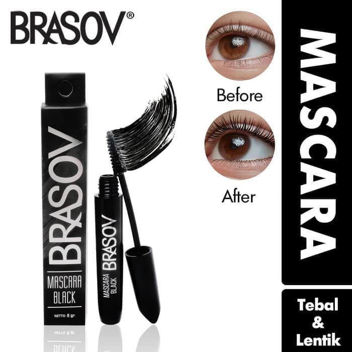 BRASOV  Mascara Black 8 Gram