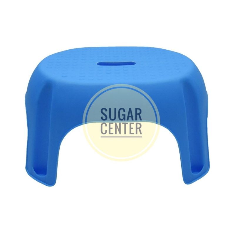Soleil Bangku Pendek/Bangku Pijak/Kursi Pijak/Jengkok/Step Stool Blue/Kursi plastik/Jengkok Plastik