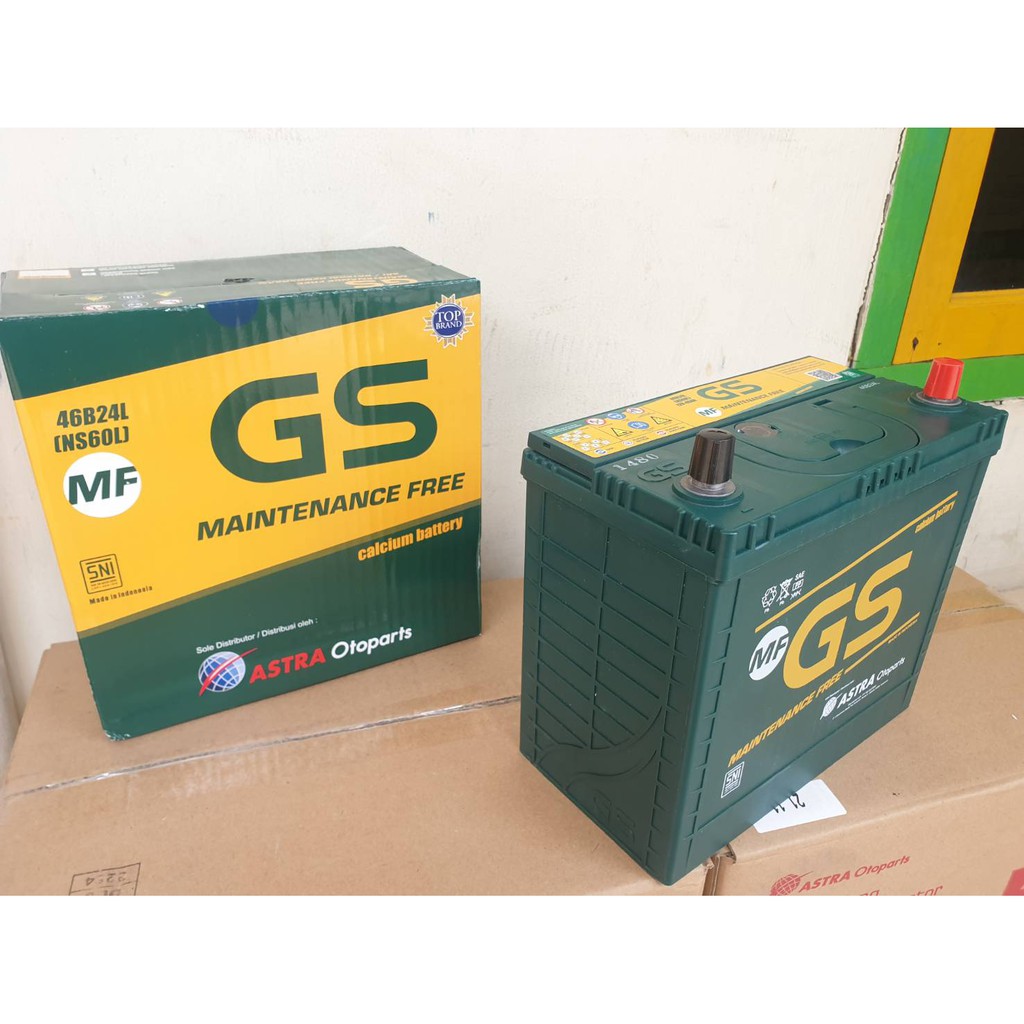 AKI MOBIL SUZUKI ERTIGA, IGNIS, BALENO, AERIO NS60L GS ASTRA MF