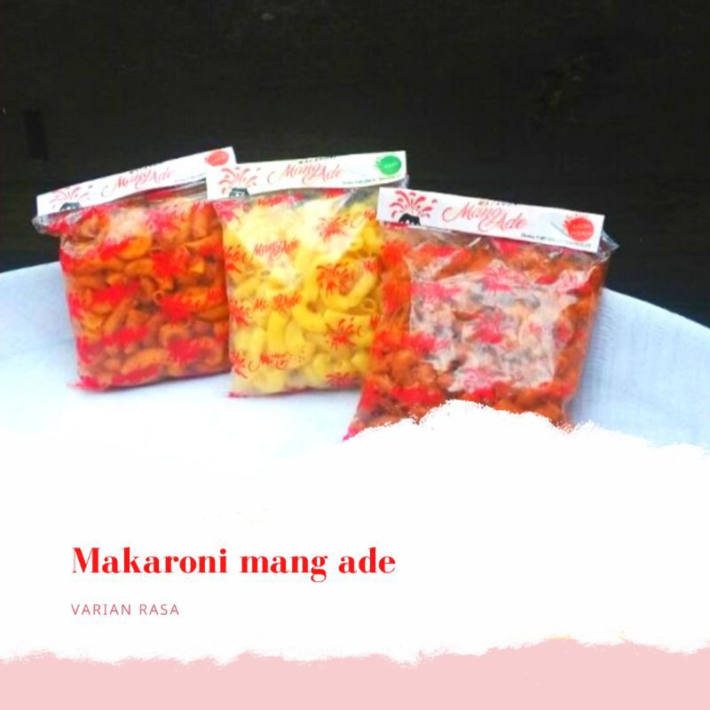 

Makaroni pedas, Mang ade varian rasa