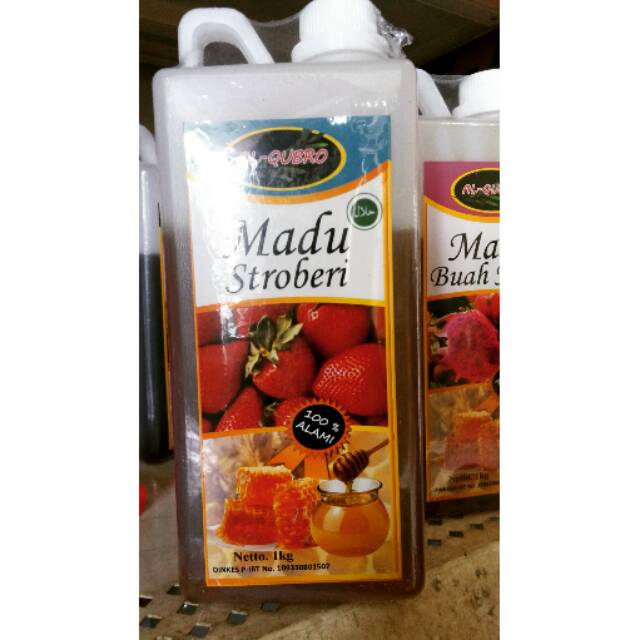 

Madu Asli Stroberi Al Qubro Murni 1kg
