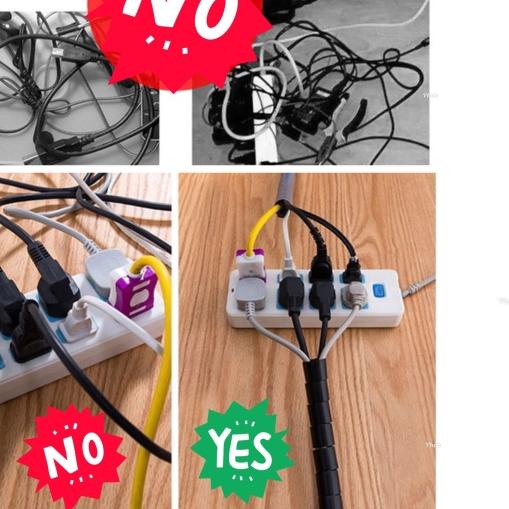 

♘ Klip Kabel Pengaman Kabel Organizer Colokan Stop Kontak Isi 20 - Putih ❉