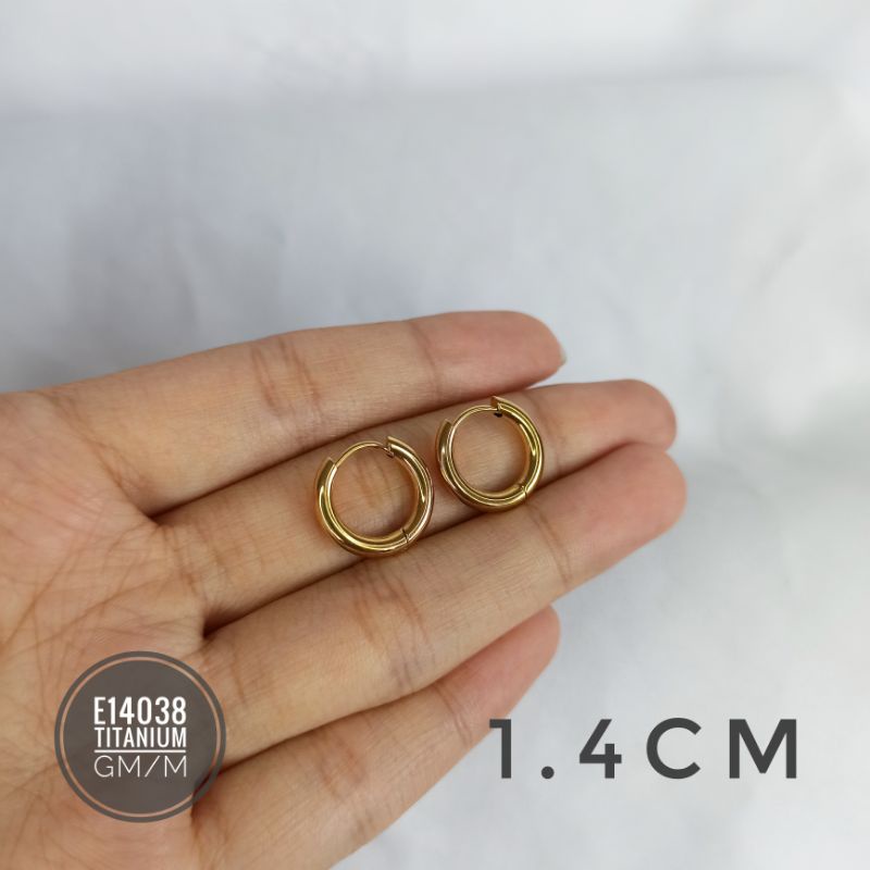 Anting Titanium Gipsy Polos E14038