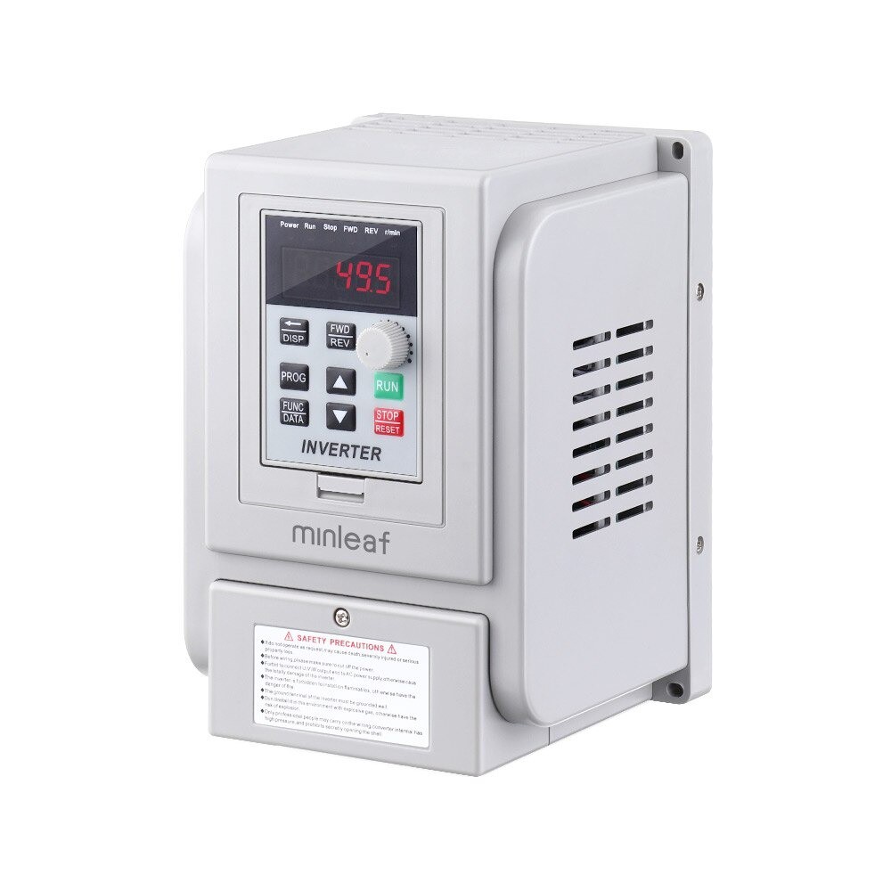 Speed Controller Inverter 3 Phase VFD Variable Frequency Motor Drive 1.5KW 2HP 220V