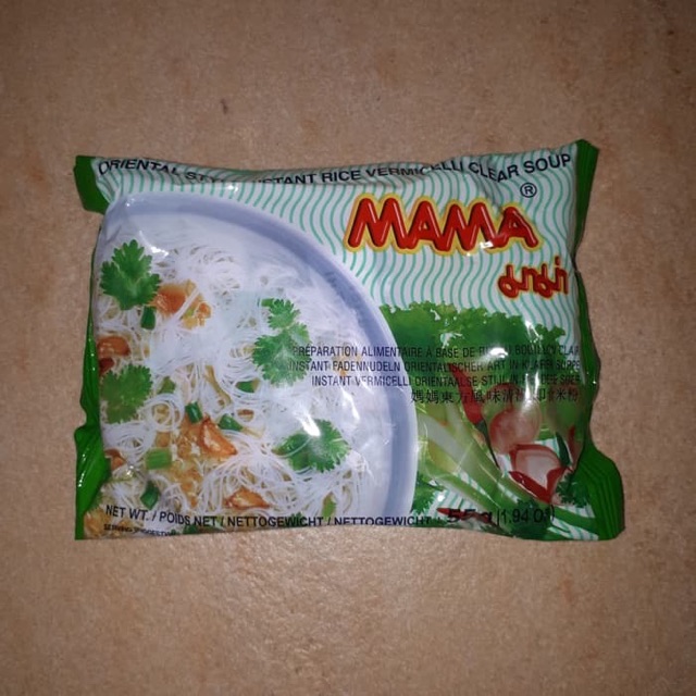 MAMA Rice Vermicelli Bihun Clear Soup 55gr Asli Thailand