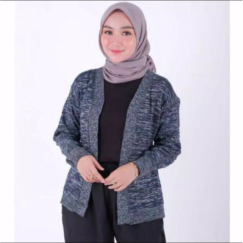 Kardigan twis ringgo murah cardy wanita xl