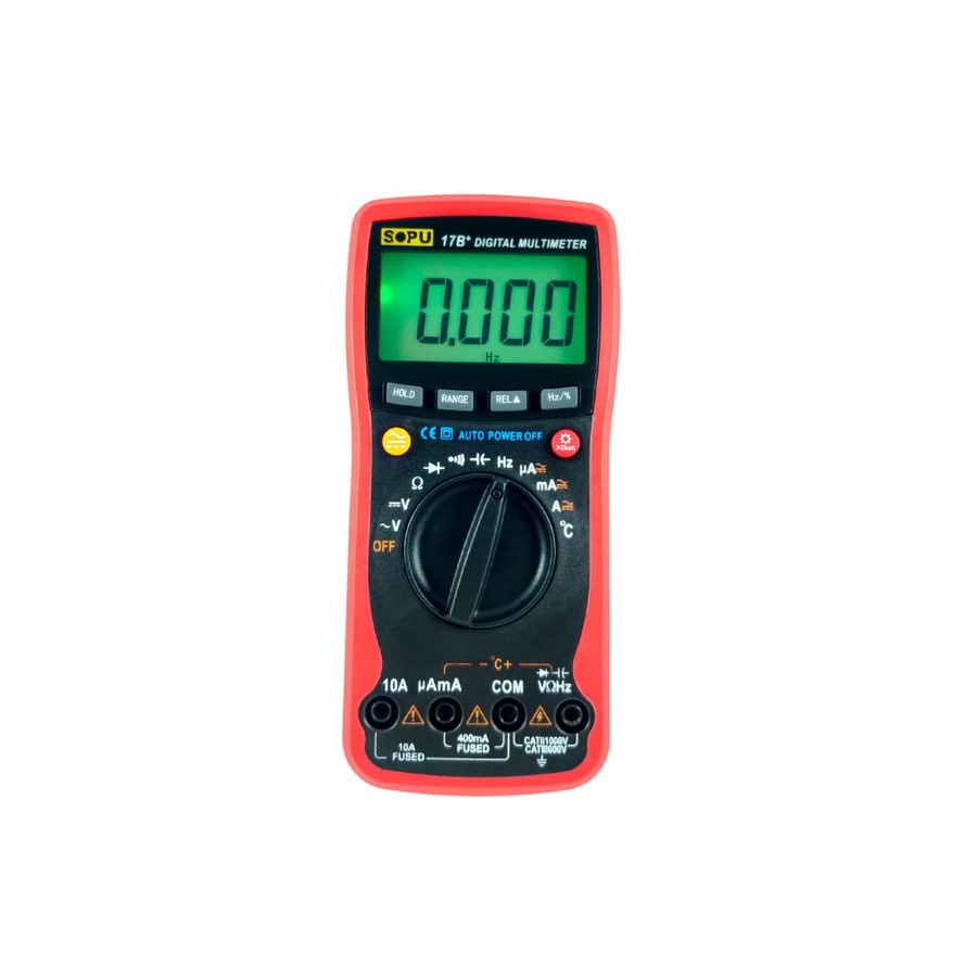 Multimeter Sopu 17B+ Avometer Digital 17 B+ Multitester