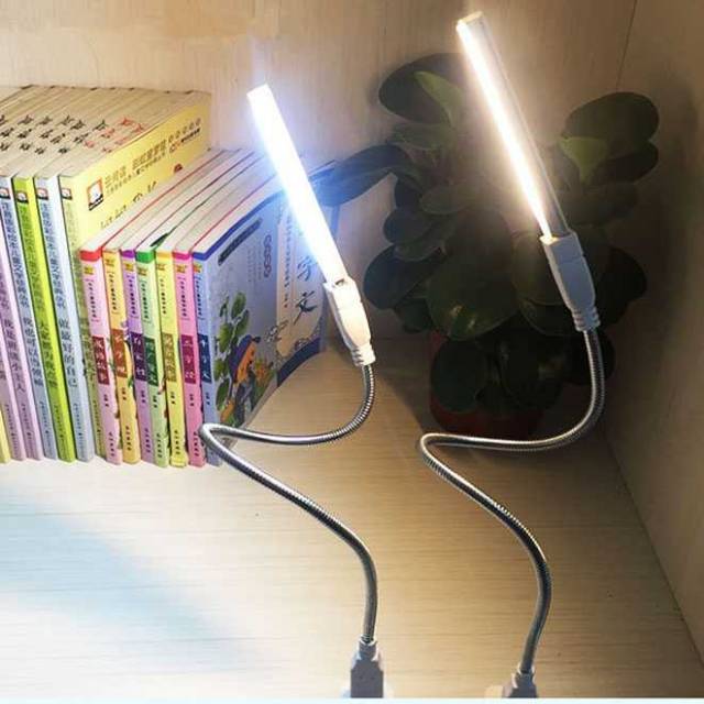 KR Lampu Belajar LED Strip Portable USB 24 LED 12W