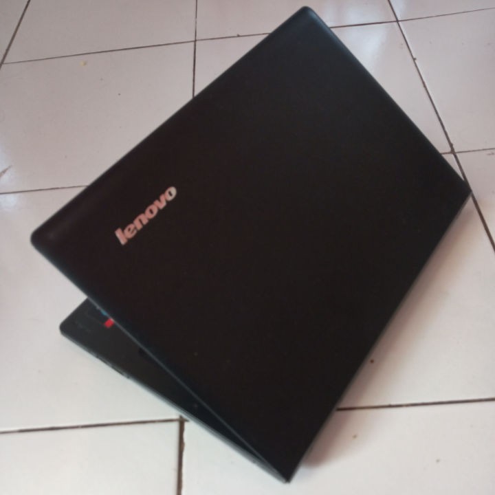 Lenovo Ideapad 300-14IBR Hitam slim tipis Laptop bekas second murah hdd 500gb intel webcam zoom-2