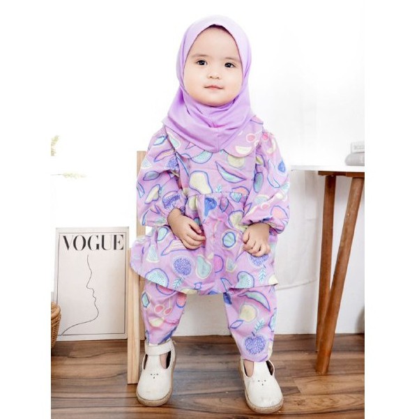 Afsheenastore One Set Wendy Set Hijab By CelyCely