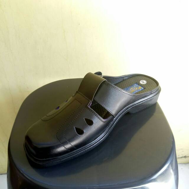 Mandiens - SJ107 Selop Kulit Original Buaya Export Quality - Sepatu Sandal Kulit - Sepatu Selop