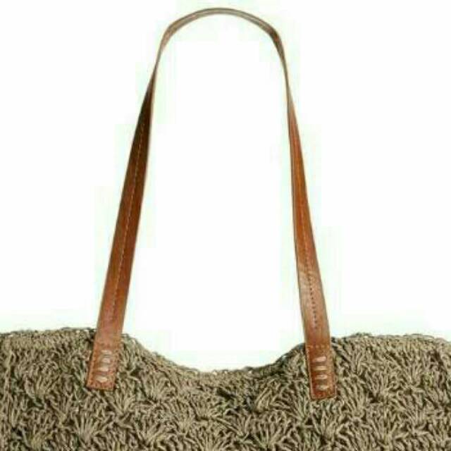 Tali Tas Bahu Tote Bag Shoulder Strap Sintetis Double Layer Lecari