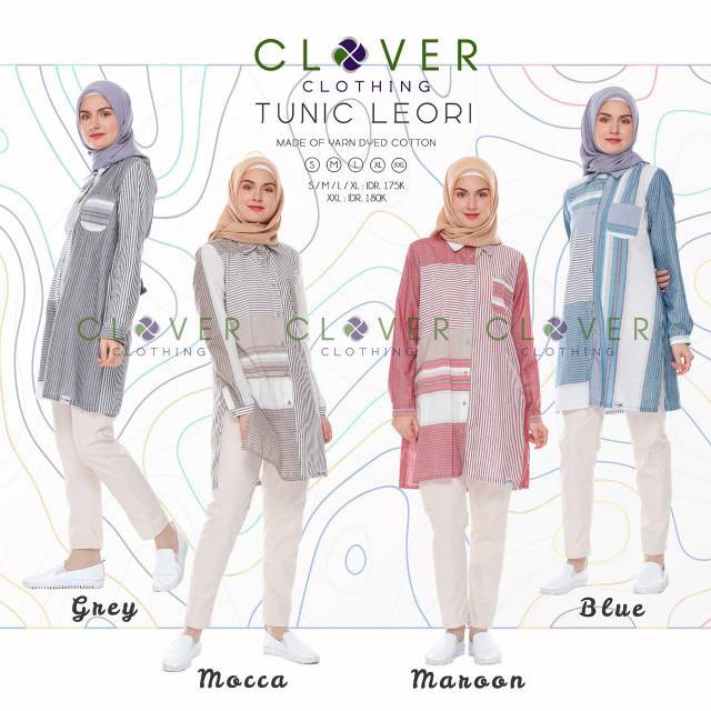 ATASAN TUNIK LEORI II CLOVER