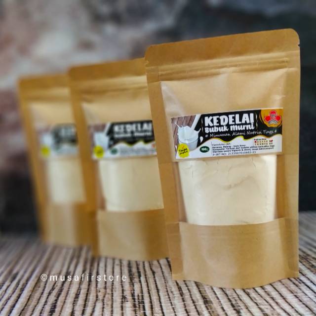 

Susu kedelai bubuk murni tanpa kulit DAVANAZ ekstra energi 100gr rasa ORIGINAL