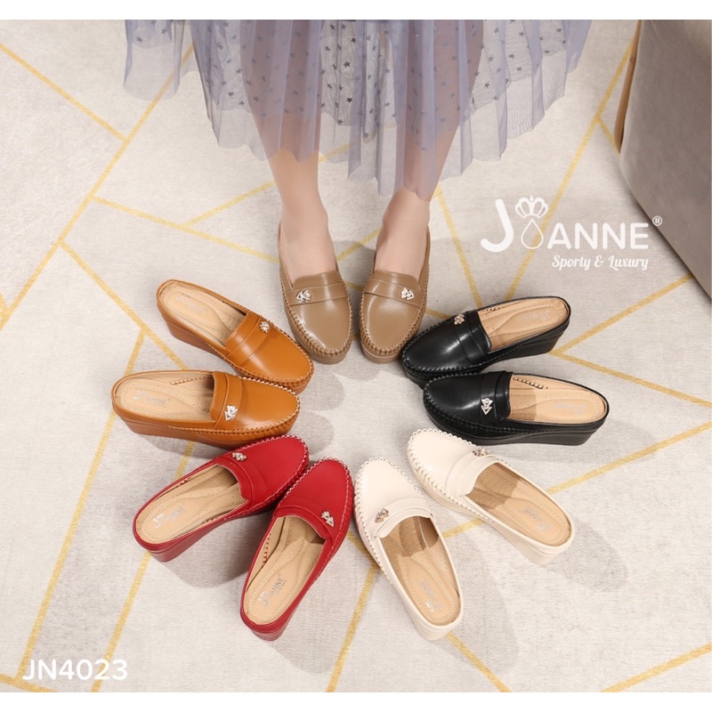 RESTOCK! [ORIGINAL] JOANNE High Wedges Shoes Sepatu Wanita #JN4023