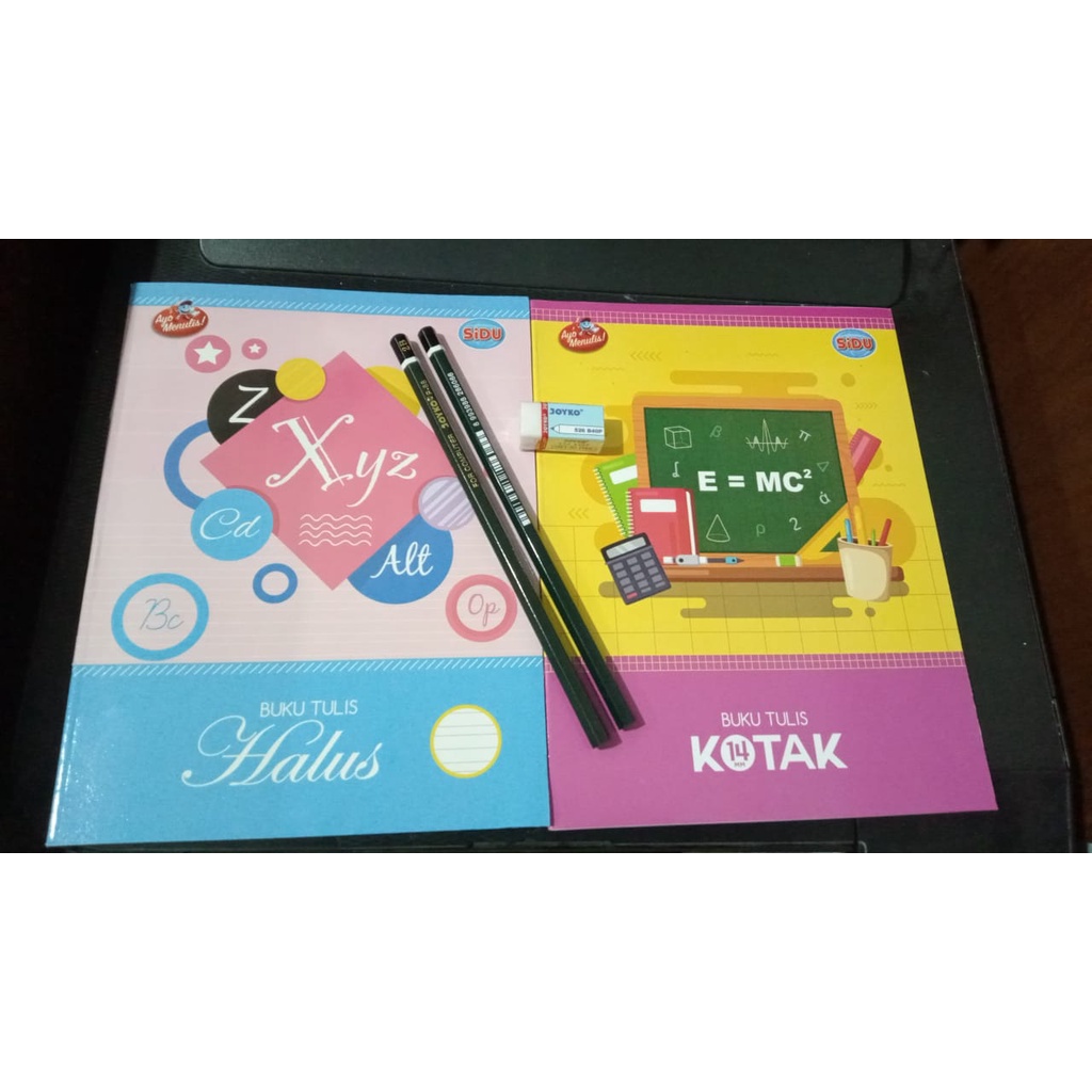 

PAKET KOTAK MANTUL(1 BUKU KOTAKSIDU+1 BUKU HALUS SIDU+2 PENSIL 2B+1 PENGHAPUS)