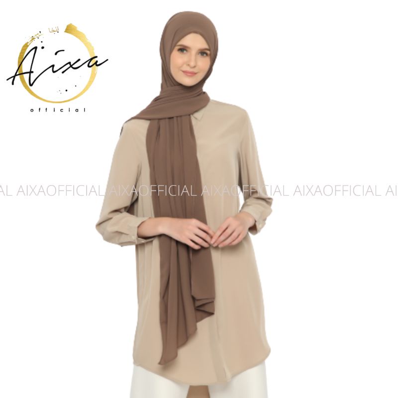 PASMINA 2 in 1 INER / PASHMINA + INNER /  PASHMINA / PASHMINA CERUTY (dijahit dengan innernya)-8