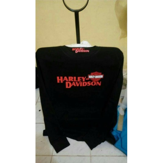 Tshirt Harley Davidson, Kaos Lengan Panjang Harley Davidson