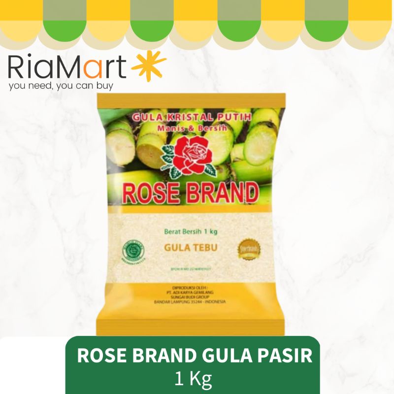 

Rose Brand Gula Pasir Tebu 1 Kg