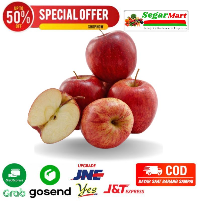 

Buah buahan apel royal gala 500 gram segarmart fresh bandung