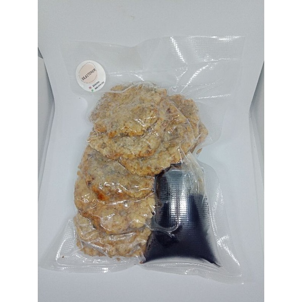 

PEMPEK KULIT IKAN TENGGIRI