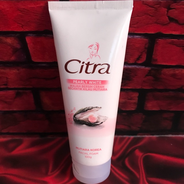 Citra Pearly White Mutiara Korea Facial Foam 100g