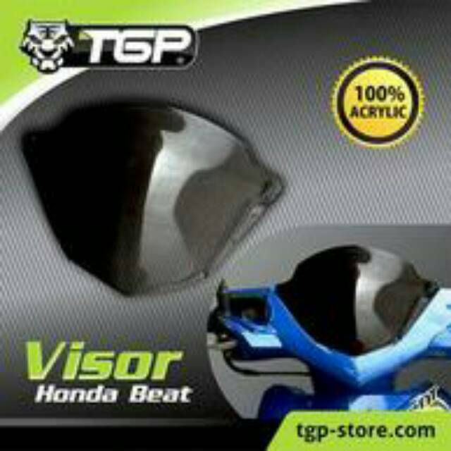 Visor beat karbu TGP visor beat lama tgp