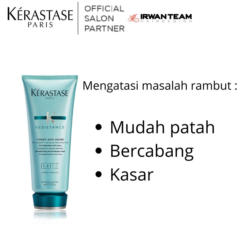 Kerastase Conditioner Rambut Rusak - Ciment Anti Usure 200ml