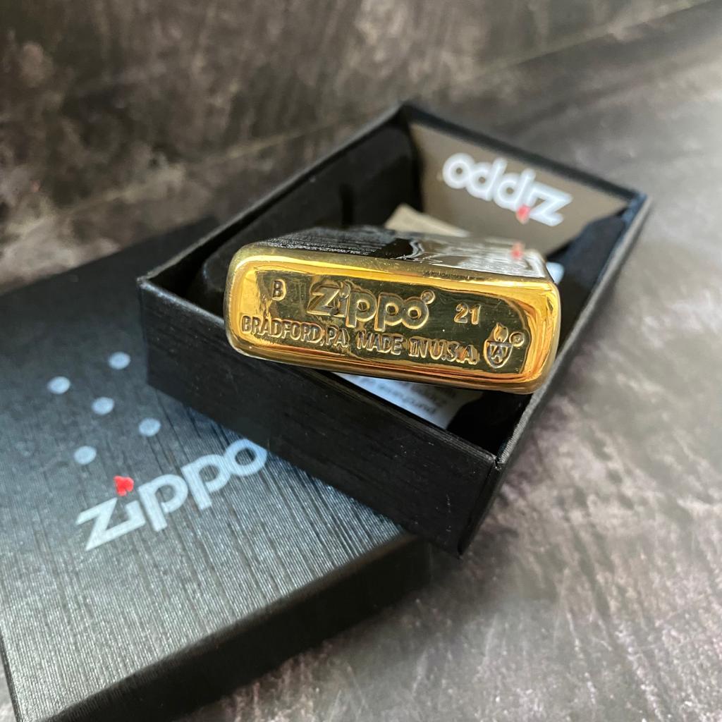 Korek Api ZIPPO Windproof Gold