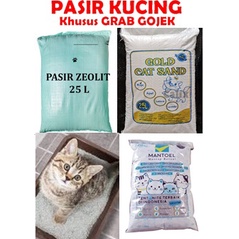 PASIR KUCING ZEOLIT GOLD  MANTOEL KHUSUS GRAB GOJEK