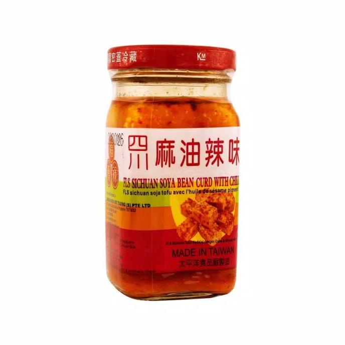 

Promo Awal tahun FLS Sichuan Soya Bean Curd With Chilli / Tahu Putih Pedes / Tahu Pedas Promo Awal tahun