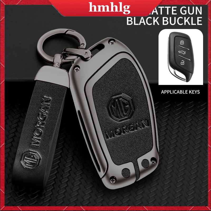Case Kunci Mobil Bahan Kulit Zinc Alloy Silikon Bening Untuk MG6 Mg ZS Hsezs MG5 GT HS GS