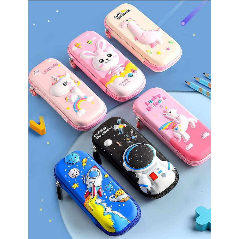 

Kotak Pensil Anak Hardcase 3D Karakter Lucu Impor Tempat Pensil Anak