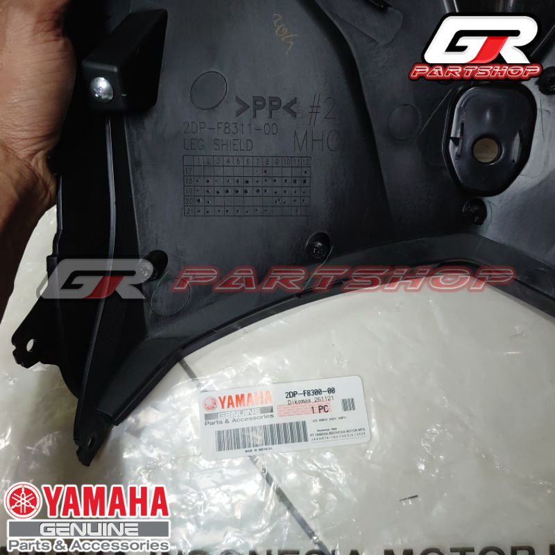 DASBOR NMAX OLD ORIGINAL YAMAHA LEGSIL LEGSHIELD COVER KONTAK 2DP-F8300-00 ORI YGP