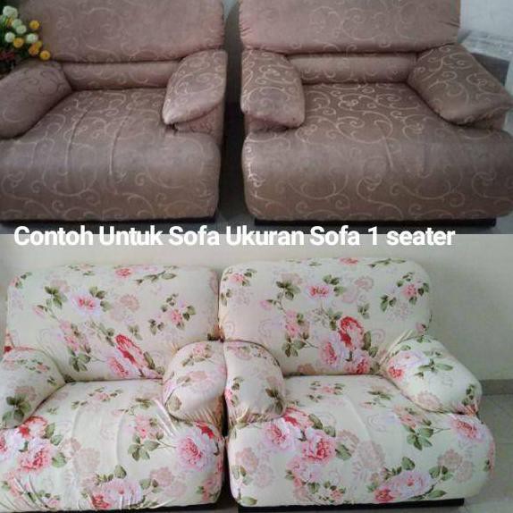 ♨ SOFA COVER IMPOR Sarung Elastis Pembungkus Dekorasi Sofa Ruang Tamu COVER SOFA SEATER L477 ☀