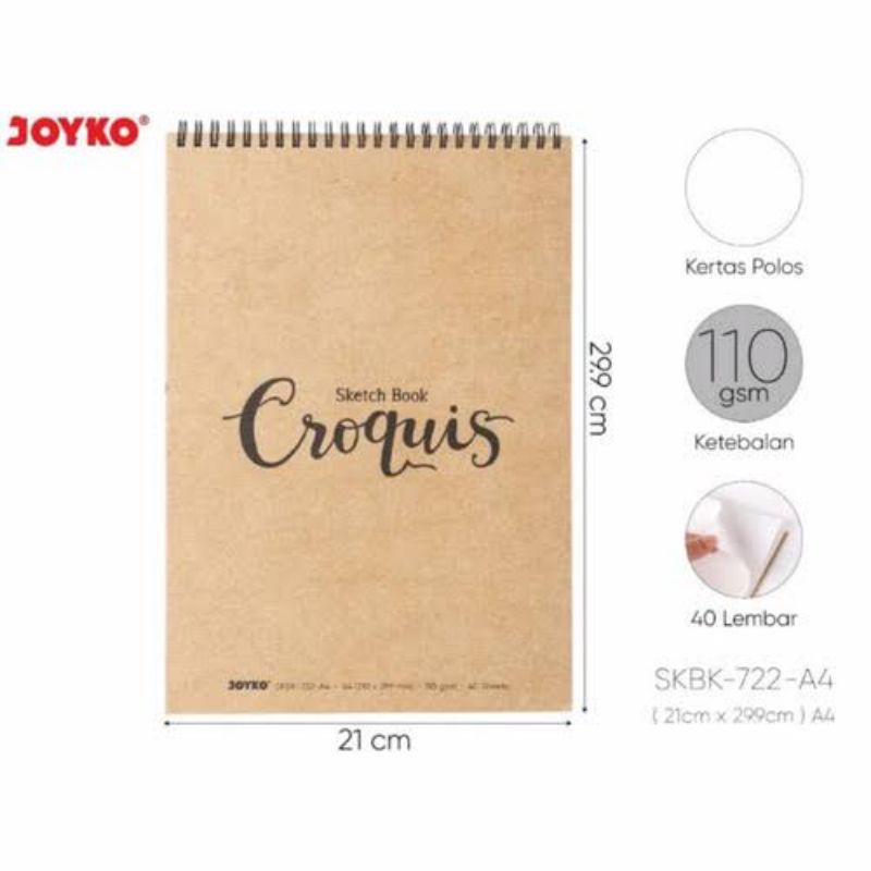 

joyko sketch book A4