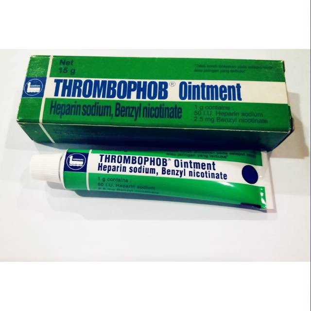 THROMBOPHOB OINT 15G / Salep Untuk Mengatasi Memar / Lebam / Bengkak