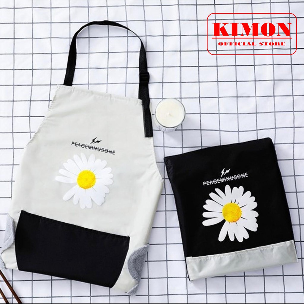 APRON WANITA CELEMEK MASAK MOTIF TERKINI ANTI MINYAK BAHAN PREMIUM