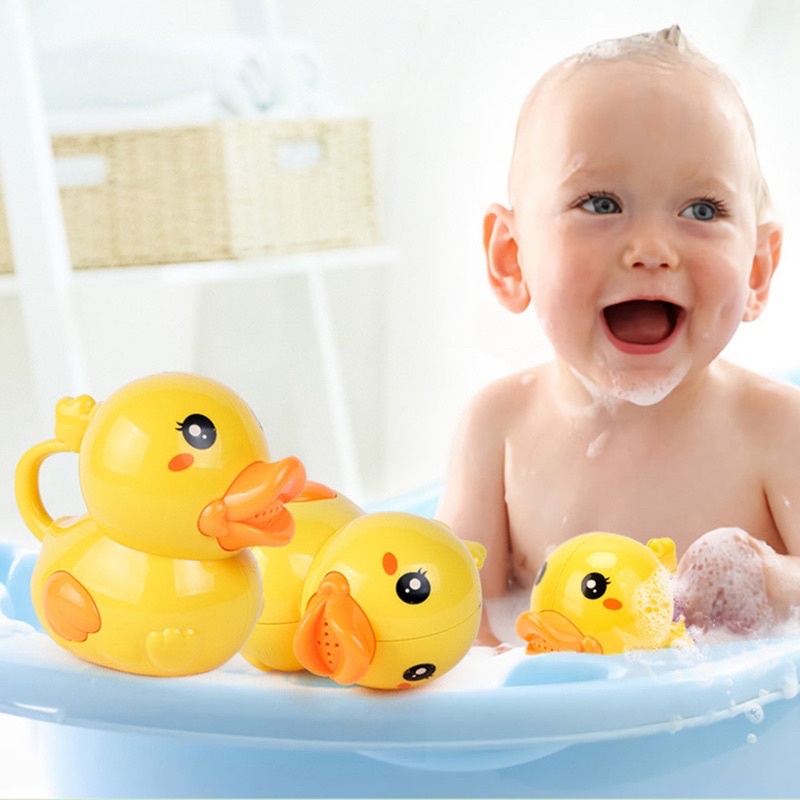 TokoPapin Mainan Gayung Mandi Anak Bayi Gajah Bebek Elephant Duck Toys Lucu Baby Bath Toys lucu