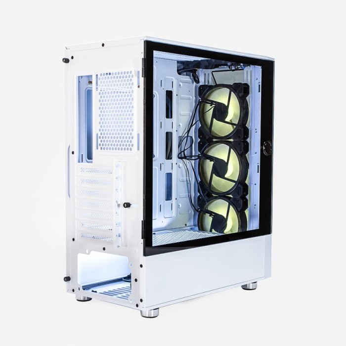 PC Case Gaming Paradox Yukiona White Tempered Glass