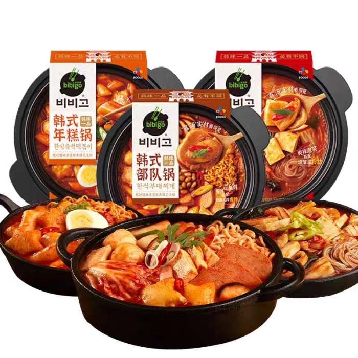 

Kimchi - Bibigo Korean Hotpot Self Heating Hotpot Toboki / Korean Army / Kimchi