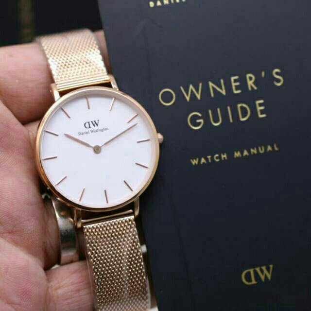 JAM TANGAN CEWEK/WANITA DW RANTAI PASIR KW SUPER TERBARU MESIN JEPANG ANTI AIR ELEGANT..