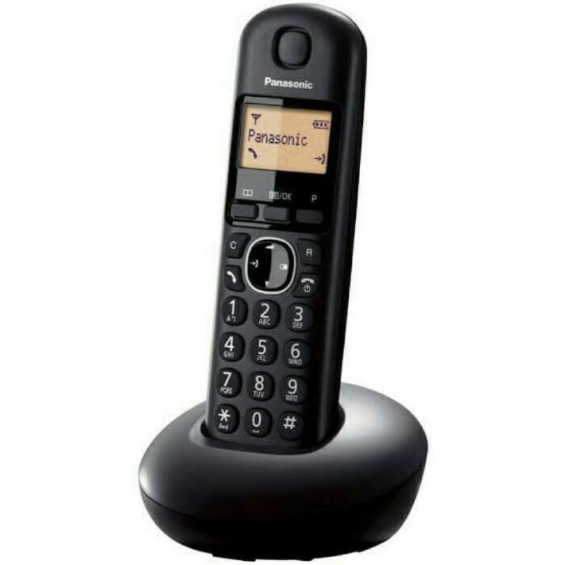 angelswatch telepon wireless panasonic KX-TGB210 TGB210 hitam