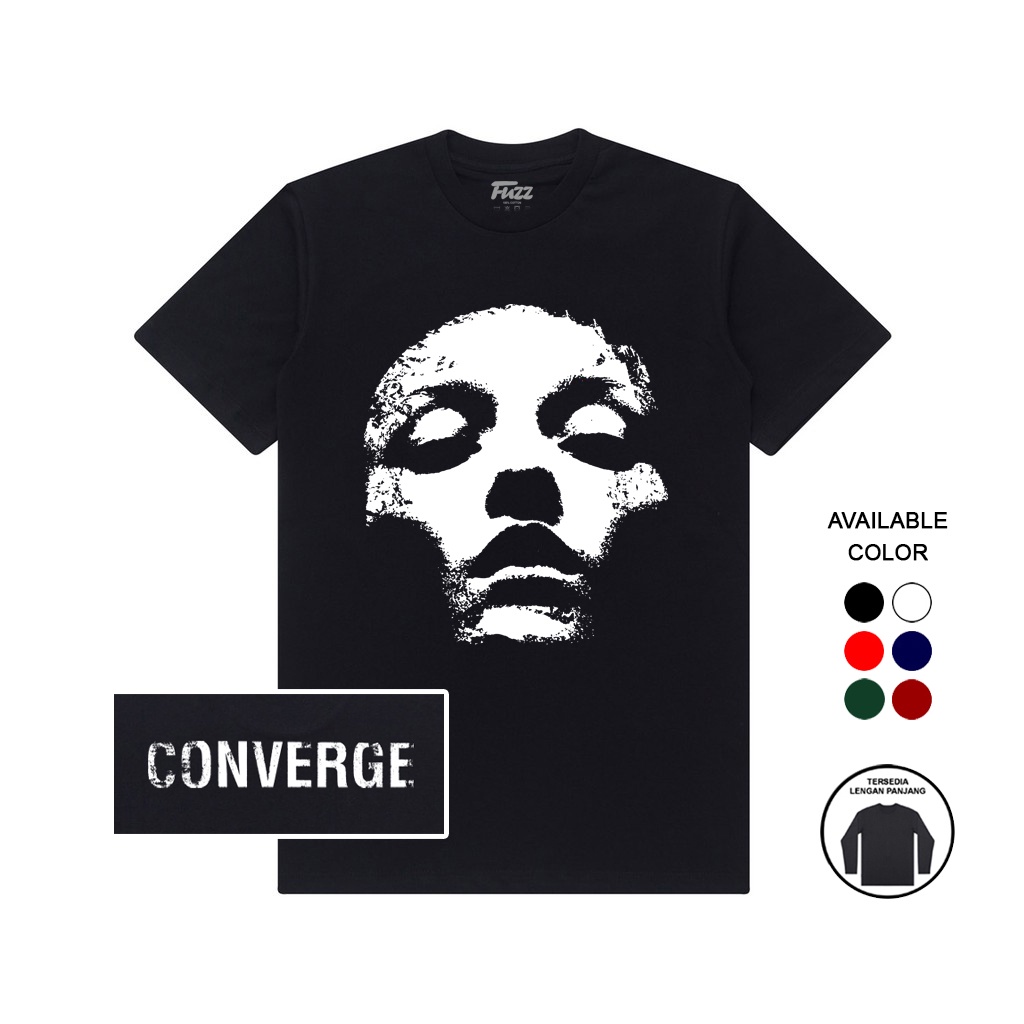 KAOS BAND CONVERGE | KAOS BAND METAL | T SHIRT BAJU DISTRO PRIA WANITA MUSIK PUNK OVERSIZE