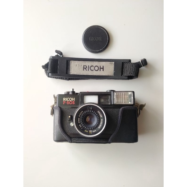 kamera analog poket rangefinder Ricoh F50s