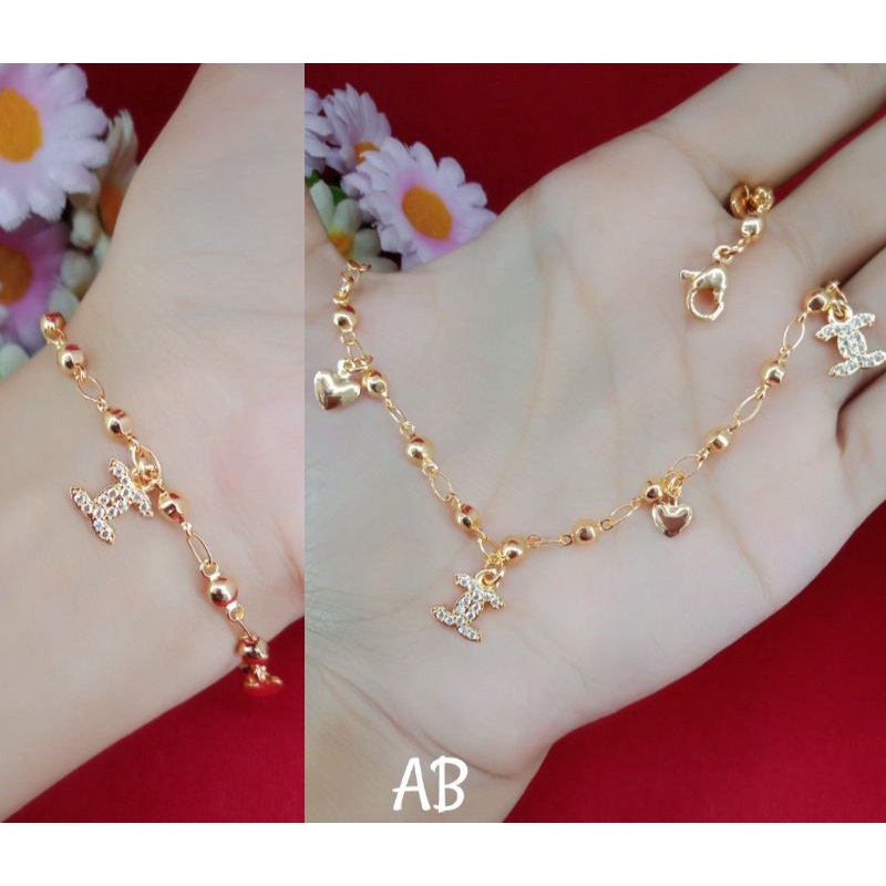 gelang tangan wanita emas muda kadar 35%