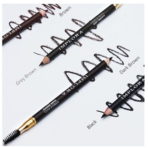 BFM012 Implora Eye Pencil / Pensil Alis Implora / Eyebrow Pencil 2.5g Ada Rautan