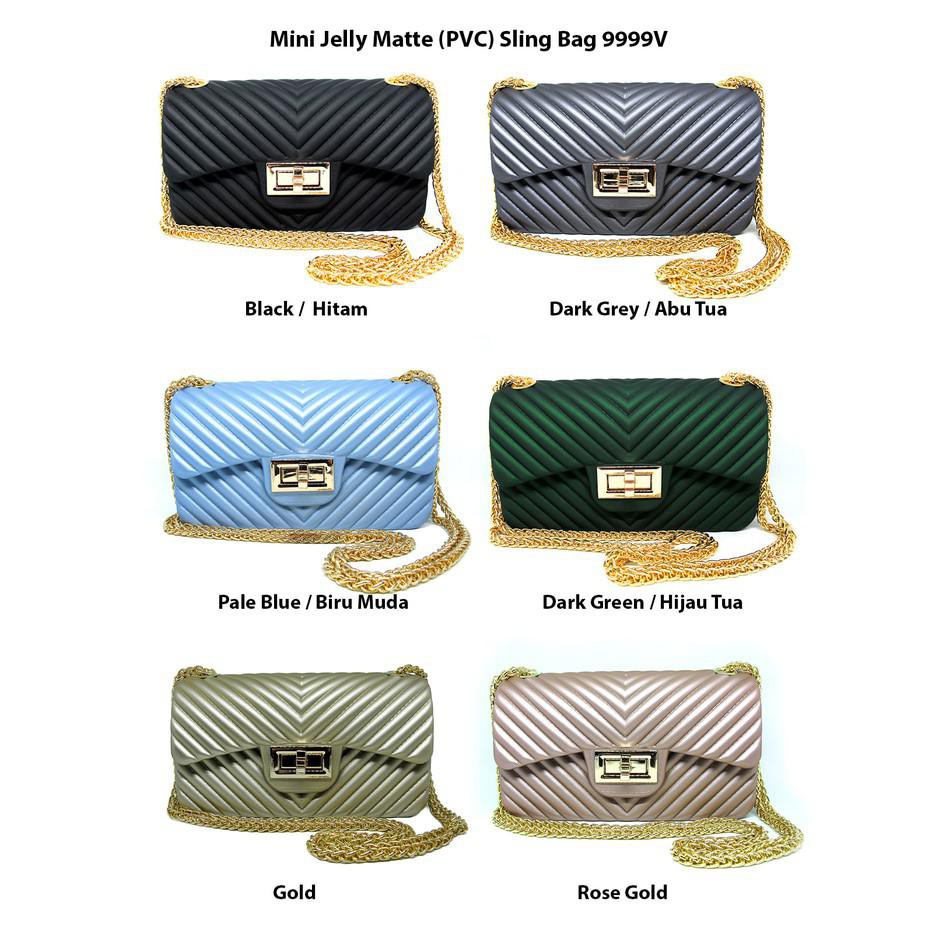 HEMAT Tas modern terkini JM9999 Tas Jelly Matte Diamond HEMAT Tas modern terkini JM9999 Tas Jelly Matte Diamond
