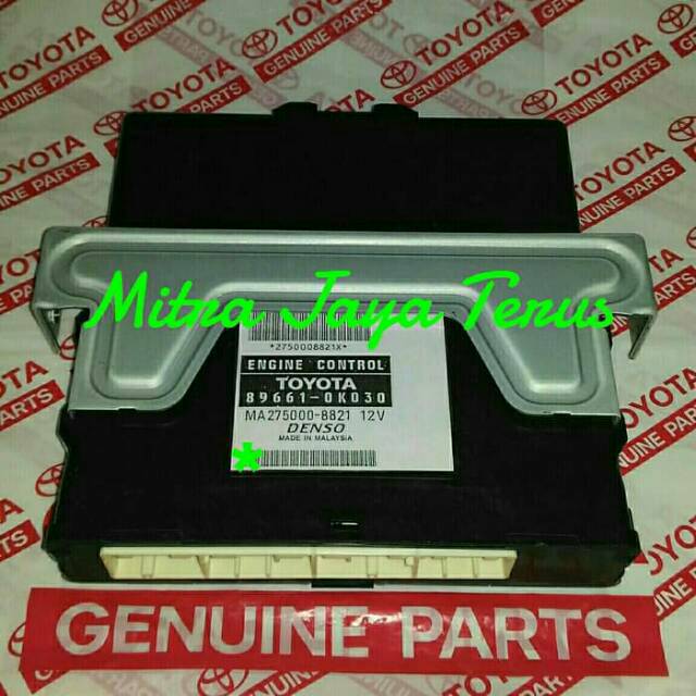 89661-0K030 ECU Hilux Bensin TOYOTA Computer Engine Control Komputer OK030 OKO30 PROMO Termurah ORI
